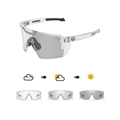 Heatwaves ANSI Z87+ Safety Polarized Square Fashion Glasses Sunglasses for Men&Women-Polarized & Anti-Glare Lenses Lightweight Durable Frame, Stylish Casual Design with Protective Case, Quality Eyewear, Accessories, Fashionconscious Buyers Safety Glasses