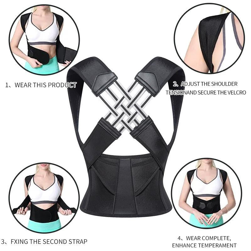 Transform Your Posture with Our Adjustable Waist Trainer – Perfect for Teens and Adults!