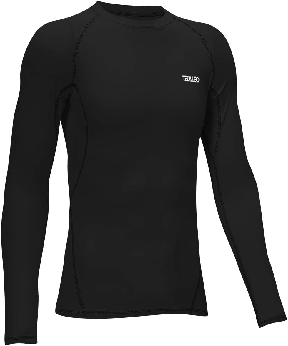 Boys' Girls' Long Sleeve Compression Shirts Thermal Fleece Lined Kids Athletic Sports Tops Leggings Baselayer Set