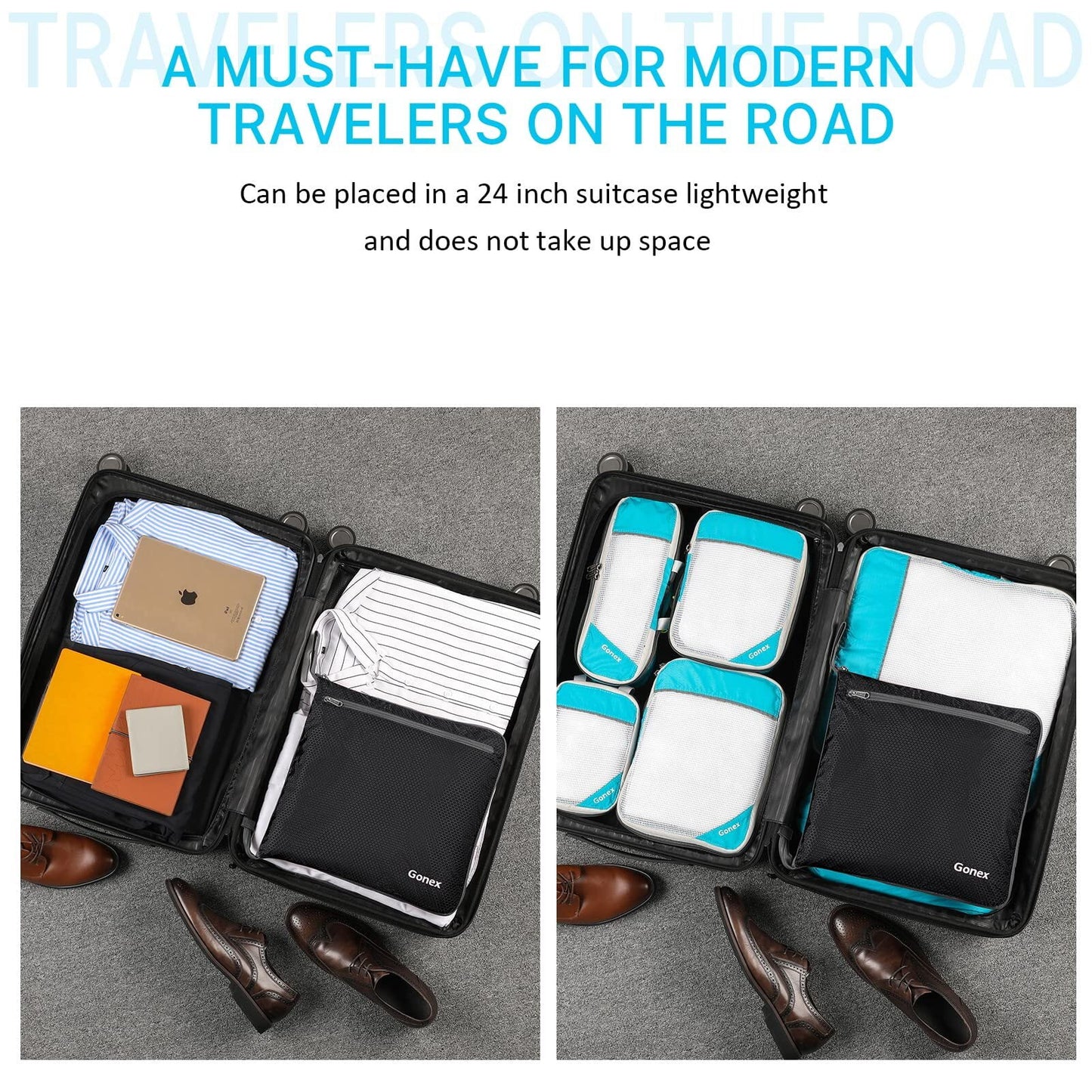 100L Travel Duffle Bags 32" Large Foldable Weekender Bag Waterproof Overnight Bag with Shoes Compartment for Camping