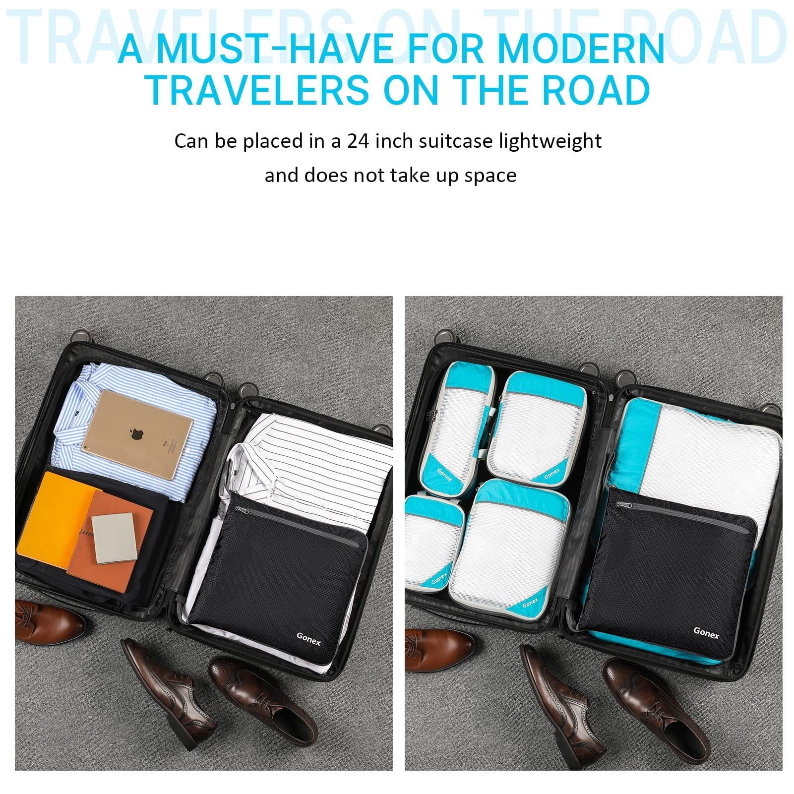 100L Travel Duffle Bags 32" Large Foldable Weekender Bag Waterproof Overnight Bag with Shoes Compartment for Camping