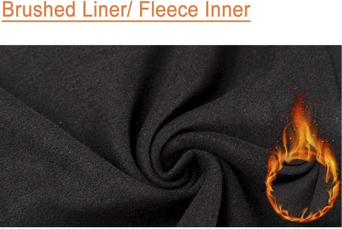 Boys' Girls' Long Sleeve Compression Shirts Thermal Fleece Lined Kids Athletic Sports Tops Leggings Baselayer Set