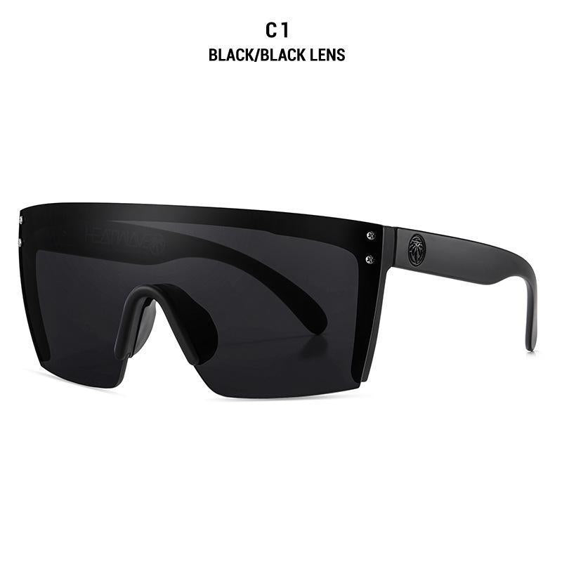 Heatwaves ANSI Z87+ Safety Polarized Square Fashion Glasses Sunglasses for Men&Women-Polarized & Anti-Glare Lenses Lightweight Durable Frame, Stylish Casual Design with Protective Case, Quality Eyewear, Accessories, Fashionconscious Buyers Safety Glasses